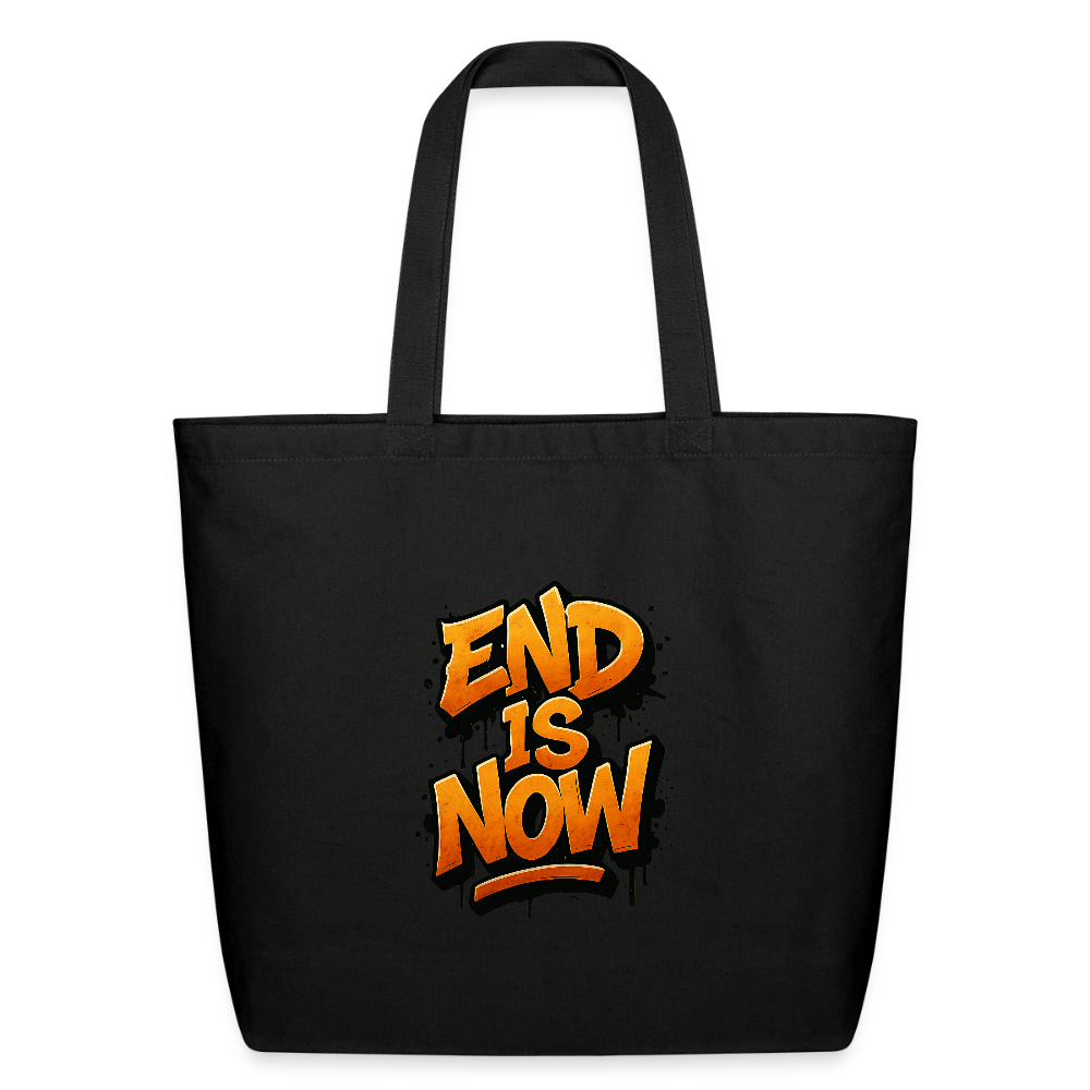 Eco-Friendly Cotton Tote - black