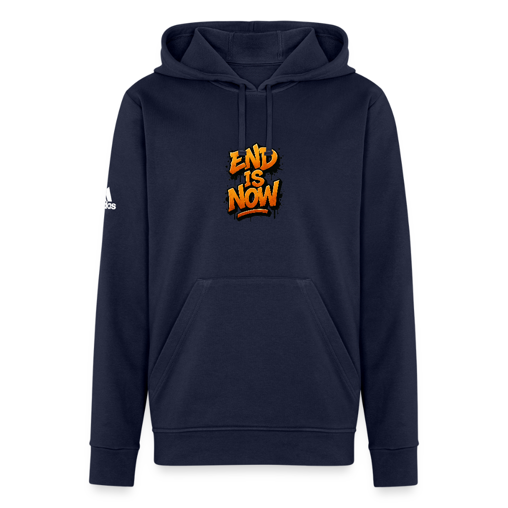Adidas Unisex Fleece Hoodie - french navy
