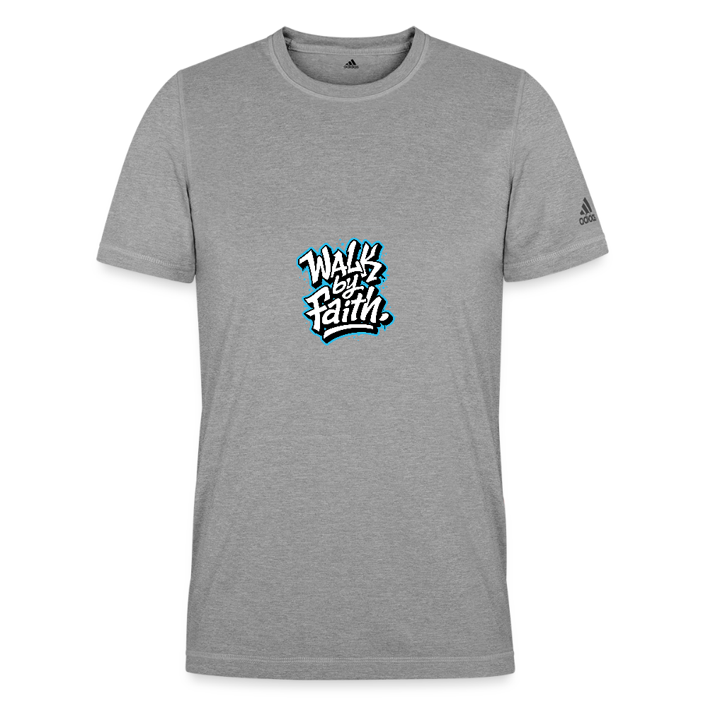 Adidas Men's Recycled Performance T-Shirt - heather gray