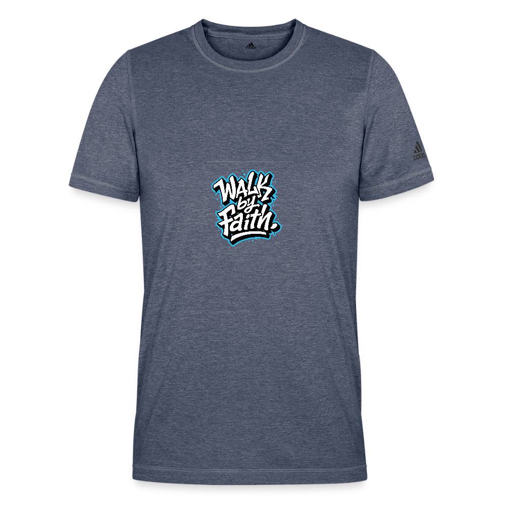 Adidas Men's Recycled Performance T-Shirt - heather navy